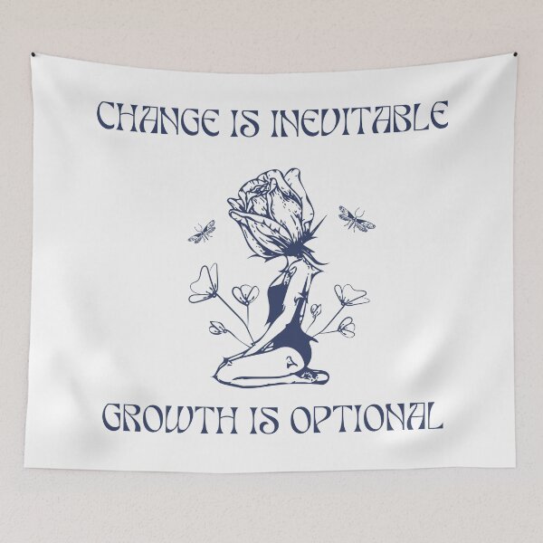 Item preview, Change is inevitable designed and sold by PUMPKIN HEAD SHOP.