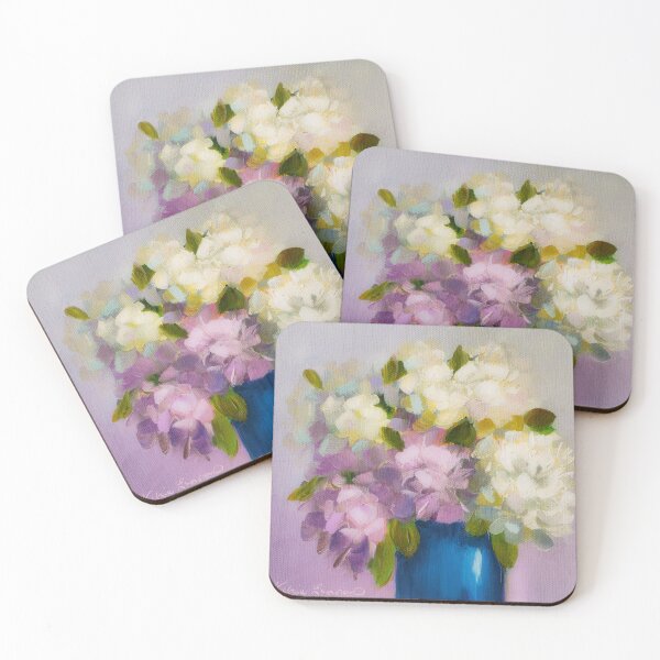 Item preview, White and lavender Hydrangeas designed and sold by Vickie Kiernan.