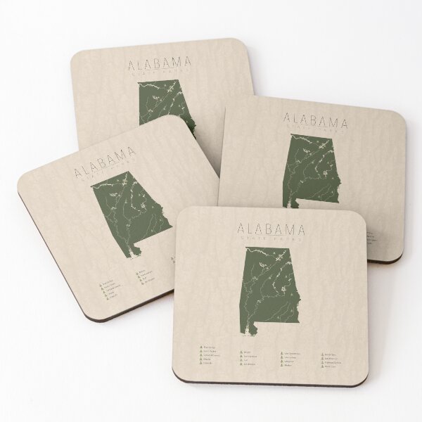 Item preview, Alabama Parks designed and sold by FinlayMcNevin.