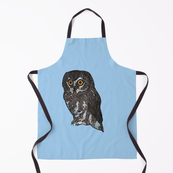 Item preview, Northern Saw-Whet Owl Black Alternate Design designed and sold by designsasstultd.