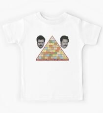 Swanson Pyramid of Greatness Kids Tee
