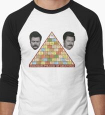 Camiseta ¾ estilo béisbol Pirámide de la grandeza de Swanson