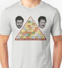 Swanson Pyramid of Greatness Unisex T-Shirt