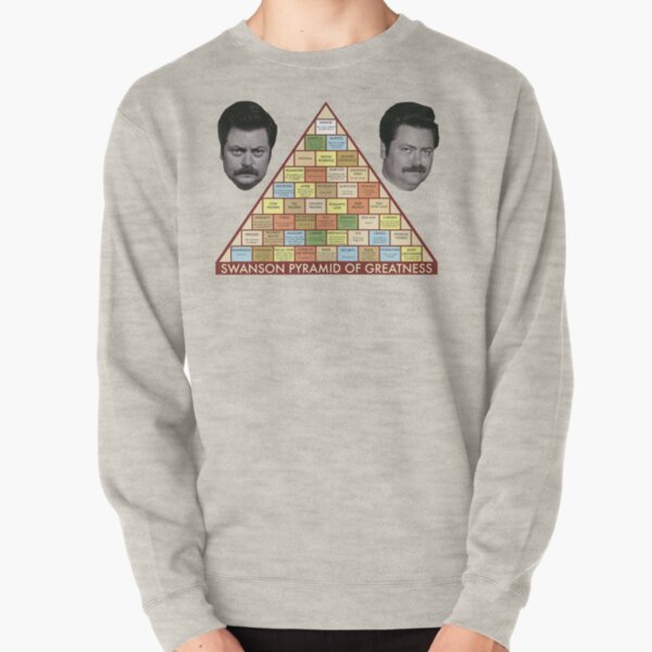 Swanson Pyramid of Greatness Pullover Sweatshirt