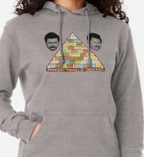 Sudadera con capucha ligera Pirámide de la grandeza de Swanson