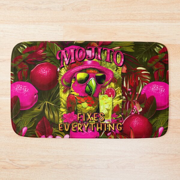 Item preview, Mojito Fixes Everything Tropical Parrot Cocktail designed and sold by MindWave THC.