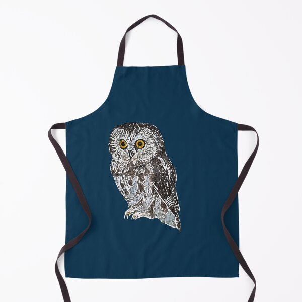 Item preview, Northern Saw-Whet Owl White Alternate Design  designed and sold by designsasstultd.