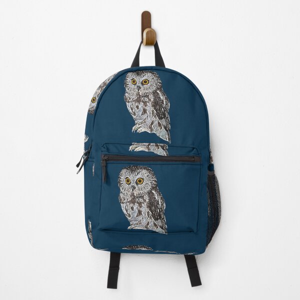 Item preview, Northern Saw-Whet Owl White Alternate Design designed and sold by designsasstultd.