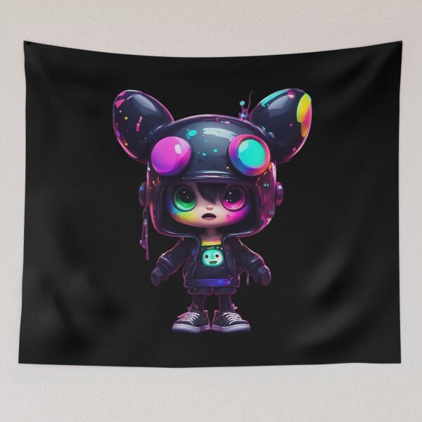 Item preview, Kawaii Cyberpunk Kid, Unique 3d Character designed and sold by Burn-Ego.