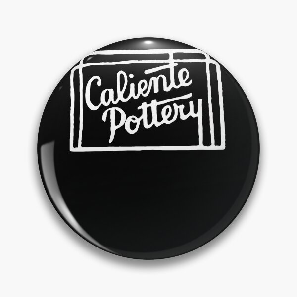 Item preview, Caliente Pottery mark logo in white designed and sold by ceramicshirts.