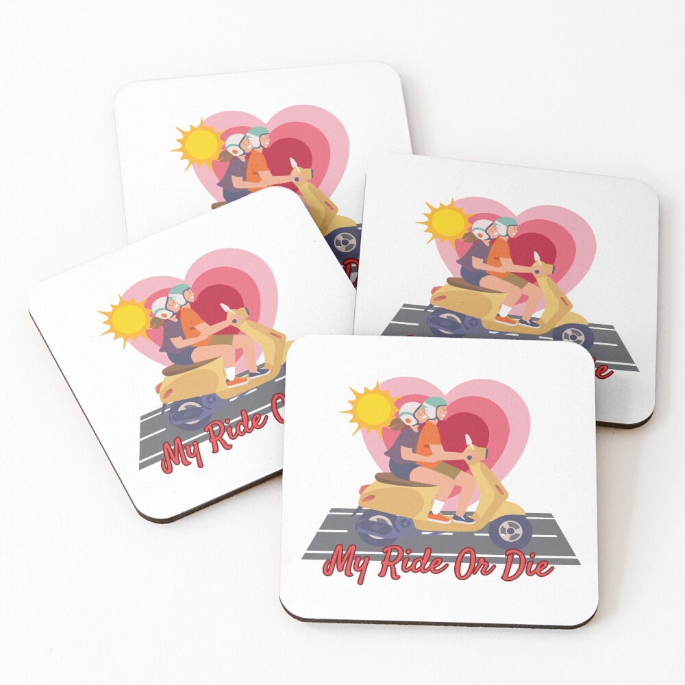 Item preview, Coasters (Set of 4) designed and sold by HeraThreads.