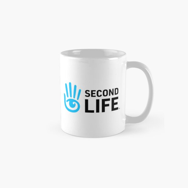 Item preview, Second Life Logo Black Font designed and sold by The Official Second Life Store.