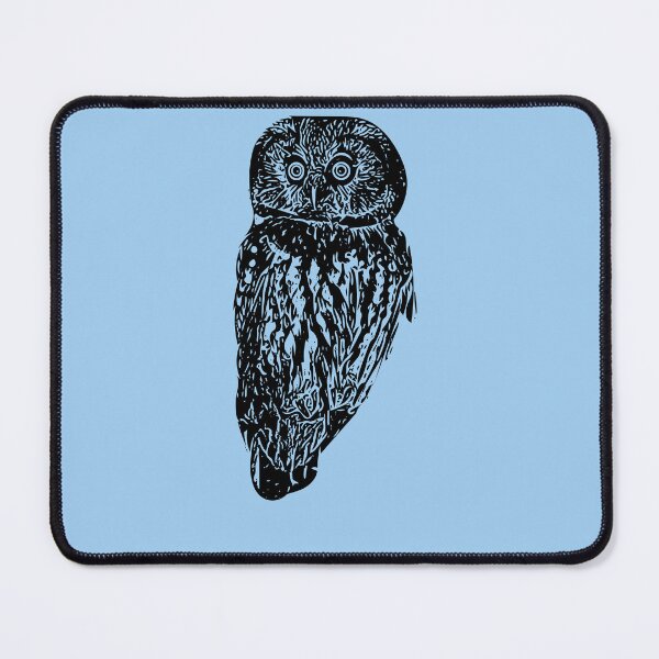 Item preview,  Boreal Owl Black Design  designed and sold by designsasstultd.