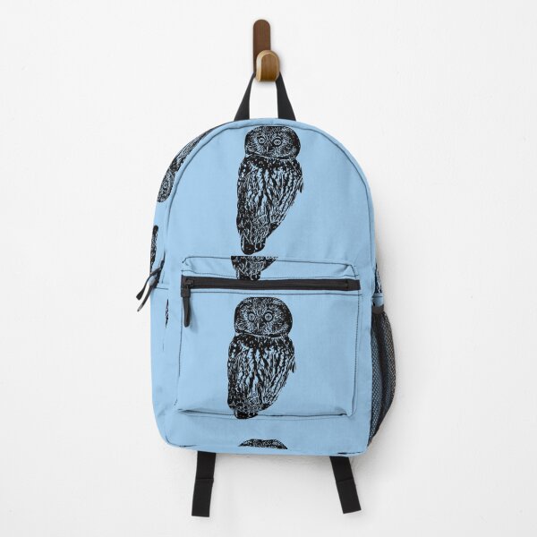 Item preview, Boreal Owl Black Design designed and sold by designsasstultd.
