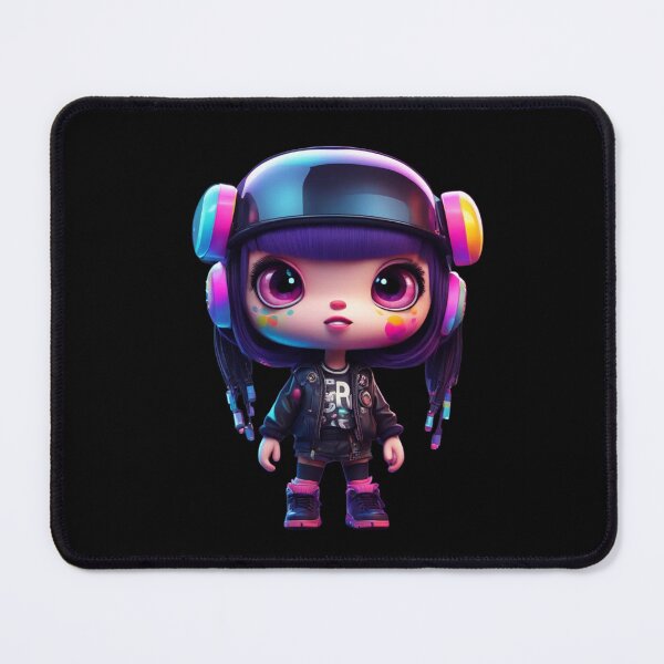 Item preview, Kawaii Cyberpunk Raver Girl, Unique 3d Character designed and sold by Burn-Ego.