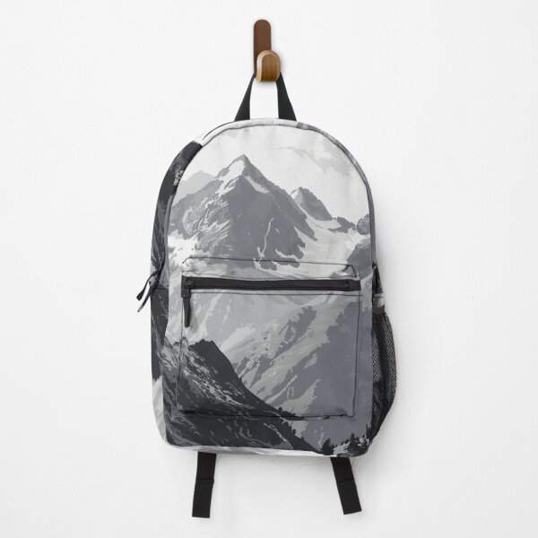 Item preview, Mountain landscape monochrome color palette Active Outdoors Inspired Art designed and sold by CDC40.