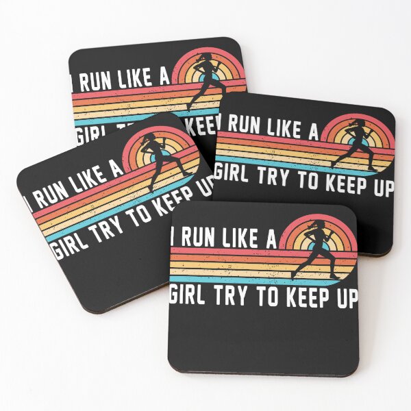 Item preview, I Run Like a Girl Try to Keep Up - Women Runner Marathon designed and sold by TeeFleet Noble.