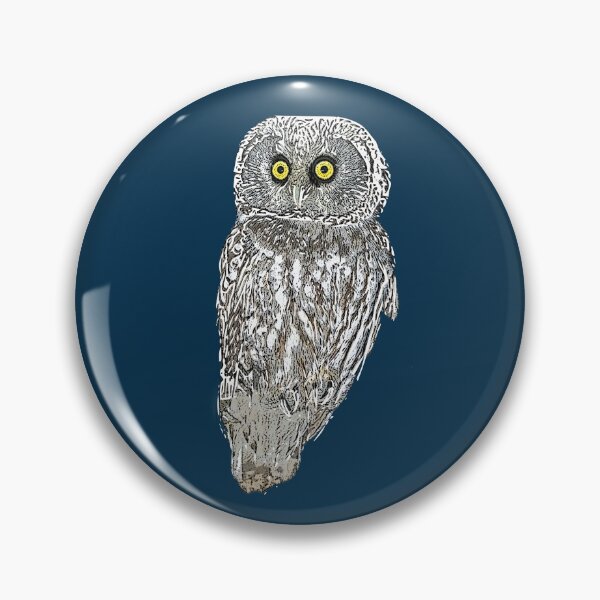 Item preview, Boreal Owl White Alternate Design  designed and sold by designsasstultd.