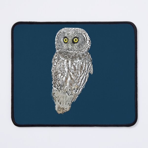 Item preview, Boreal Owl White Alternate Design  designed and sold by designsasstultd.