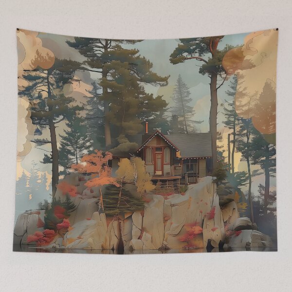 Item preview, Cottage Dreamscape designed and sold by DavidLoblaw.