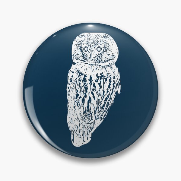 Item preview, Diseño Búho Boreal Blanco designed and sold by designsasstultd.