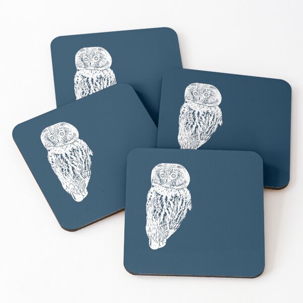 Item preview,  Boreal Owl White Design  designed and sold by designsasstultd.