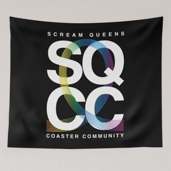 Item preview, Scream Queens Coaster Community Loop Logo designed and sold by MIAHSHELLI444.