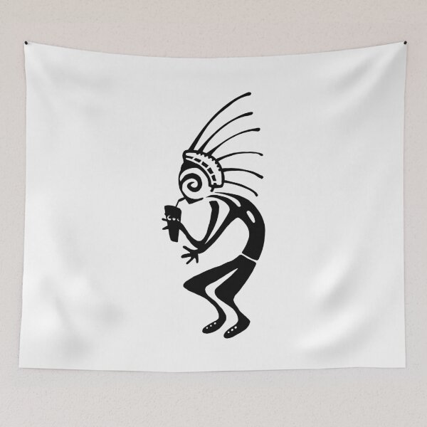 Item preview, Kokopelli tonic black designed and sold by nogamax.