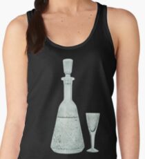 crystal carafe and wineglass Women's Tank Top