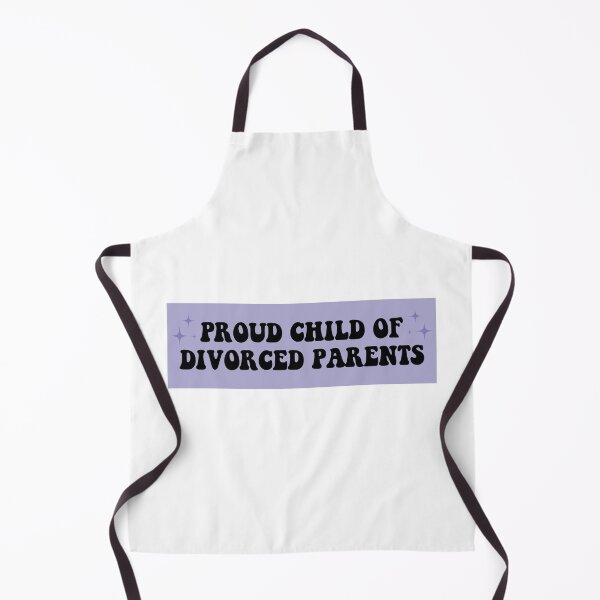 Item preview, Proud Child of Divorced Parents Bumper designed and sold by BUMPER-STICKERS.