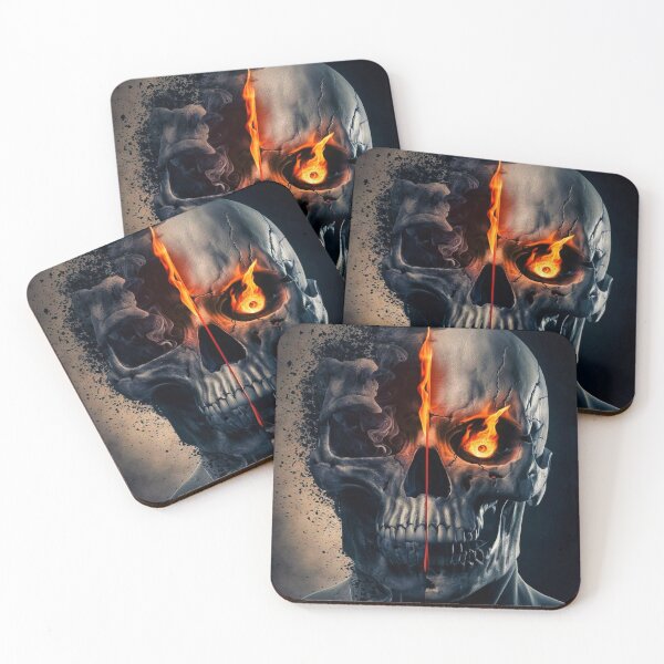Item preview, half a skull designed and sold by KolorowySwiata.