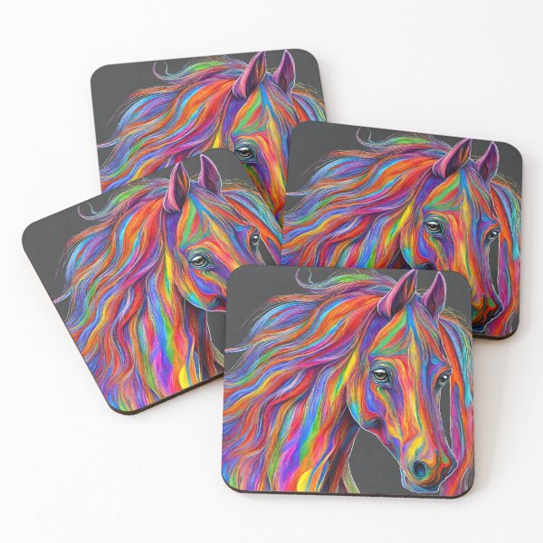 Item preview, Colorful horse designed and sold by Creative-Tin.
