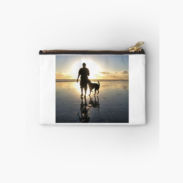 Item preview, dog beach sunset designed and sold by Bruce  Dickson.