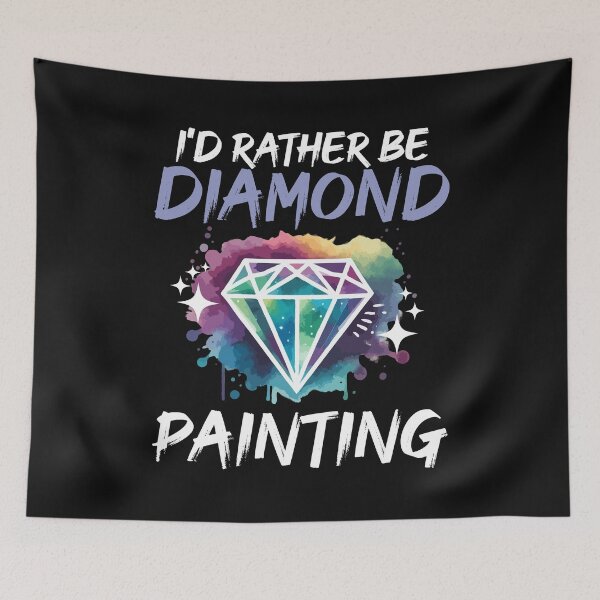 Item preview, I'd Rather Be Diamond Painting for Women Painter Art Paint designed and sold by clothesy7.
