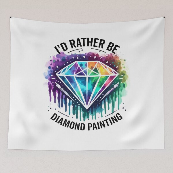 Item preview, I Rather Be Diamond Painting for Women Art Teacher Artist designed and sold by clothesy7.