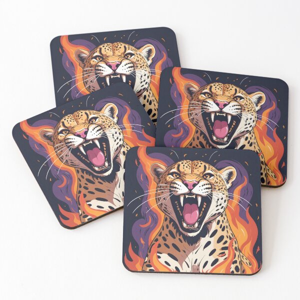 Item preview, Leopard Fury designed and sold by WildlifeInc.