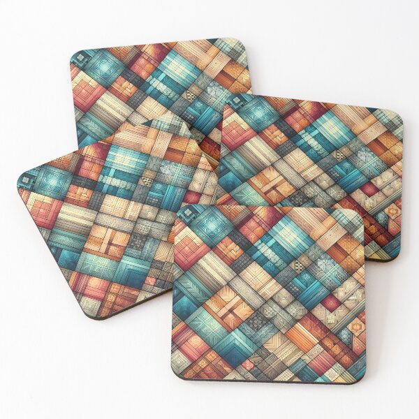 Item preview, Patchwork pattern.  designed and sold by ShazellArt.