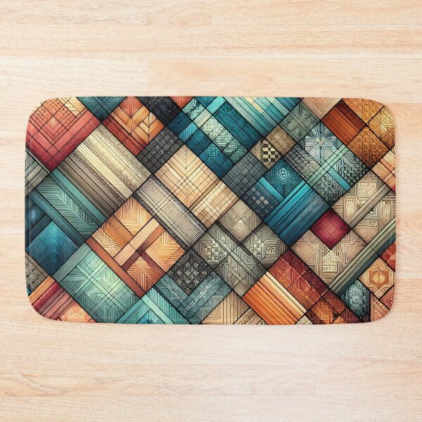 Item preview, Patchwork pattern.  designed and sold by ShazellArt.