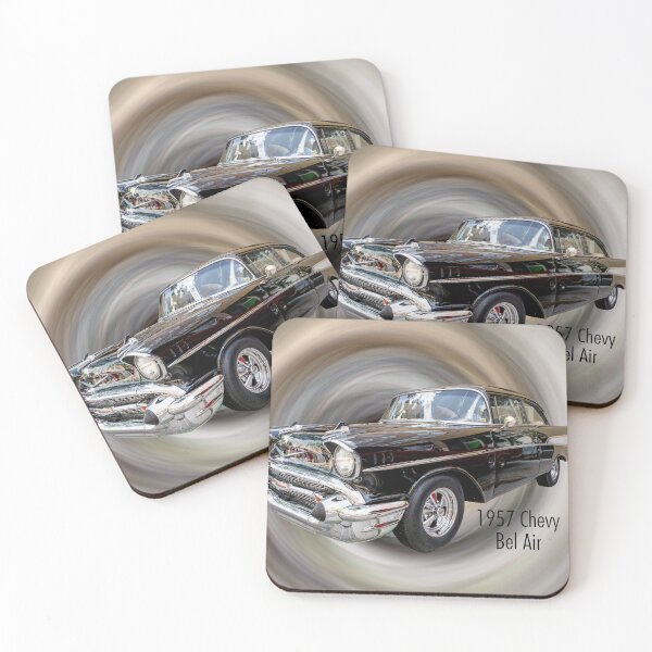 Item preview, Black 1957 Chevy Bel Air Text designed and sold by mljdwhite.