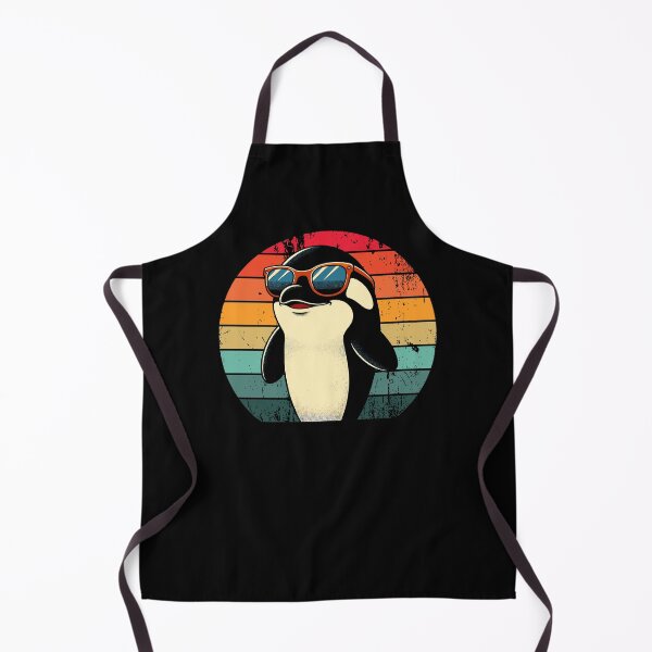 Item preview, Retro Orca in Sunglasses Pun Meme Barbeque Pool Party Funny Orca designed and sold by KsuAnn.