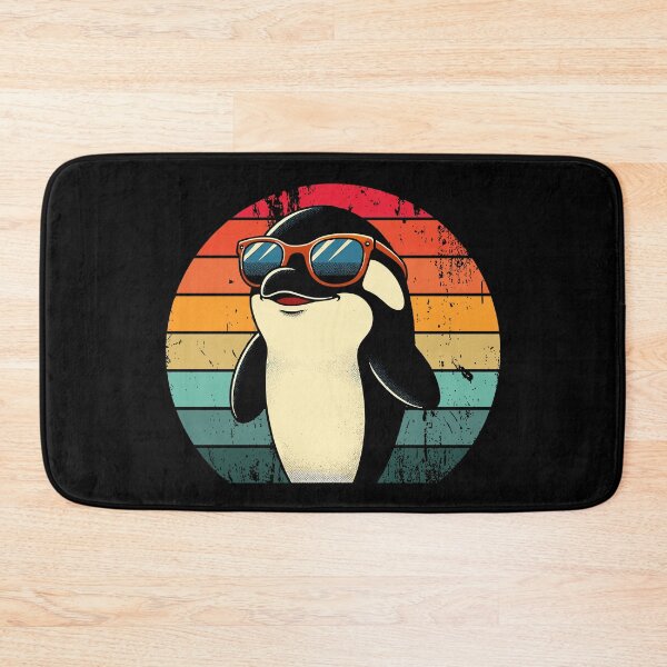 Item preview, Retro Orca in Sunglasses Pun Meme Barbeque Pool Party Funny Orca designed and sold by KsuAnn.
