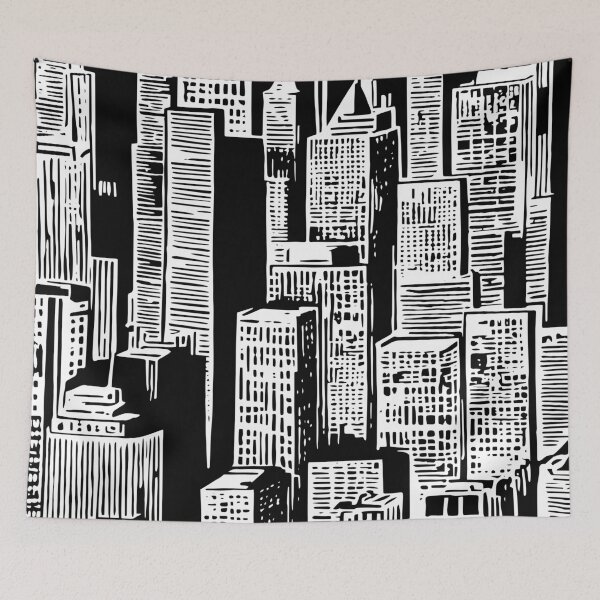 Item preview, Skyscrapers designed and sold by tonymagnerart.