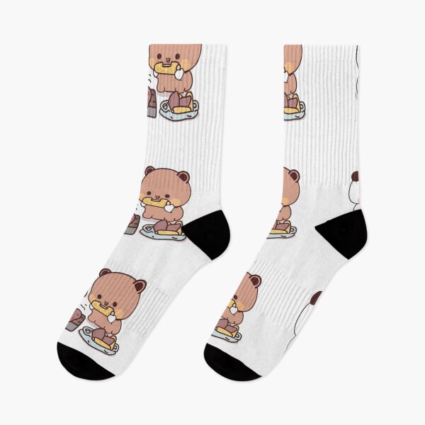 Item preview, Bubu Dudu Pareja Panda y Oso Brownie v3 2024 designed and sold by OceanLiveArts.