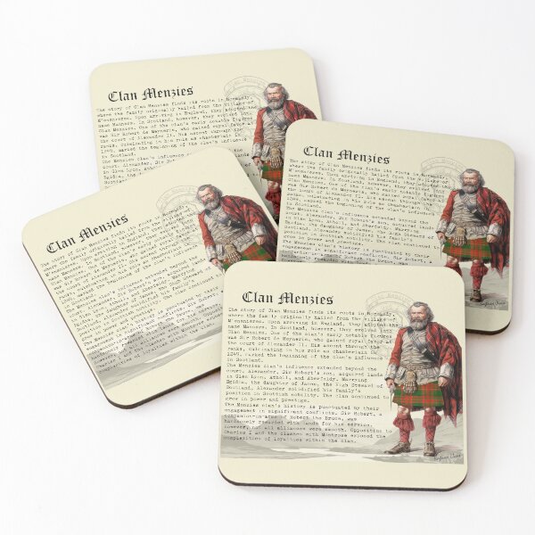 Item preview, Menzies Scottish Clan History  designed and sold by BagTown Clans.