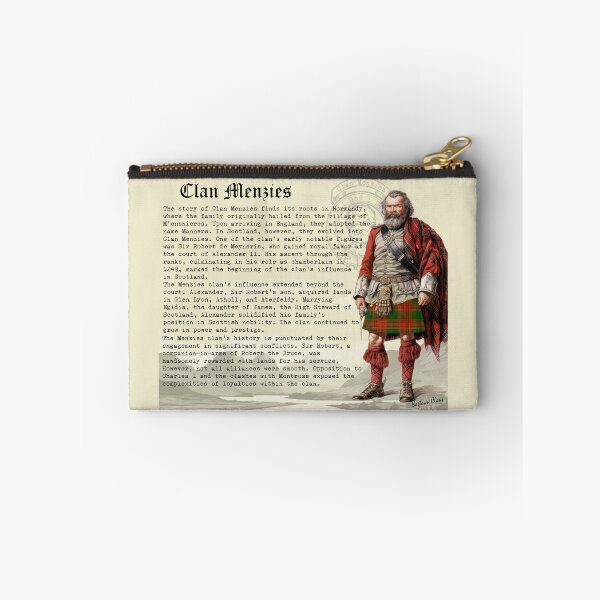 Item preview, Menzies Scottish Clan History  designed and sold by BagTown Clans.
