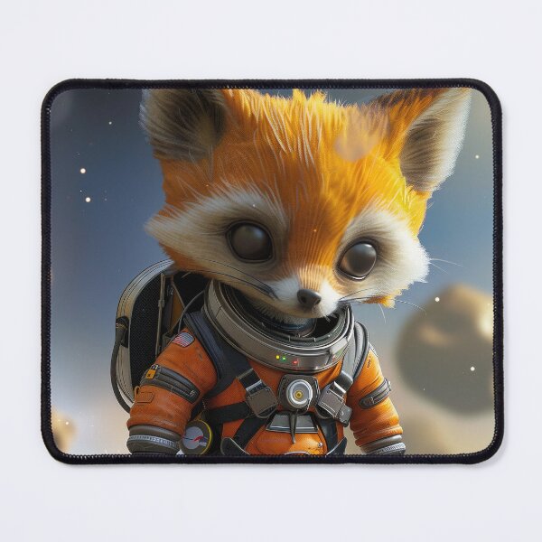 Item preview, Adorable Astronaut Fox in Space Suit Exploring Foreign Planet designed and sold by Mullet Monkey.