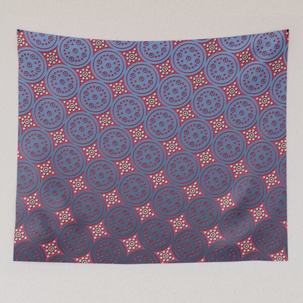 Aperçu de l'œuvre Motif chinois vibrant, style années 60, effet 3D ! créée et vendue par Grygiel23.