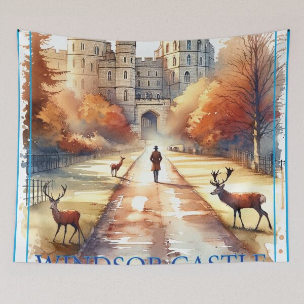 Item preview, Windsor Castle, United Kingdom. designed and sold by Era-of-Traveler.
