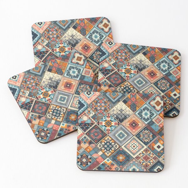 Item preview, Patchwork pattern collection.  designed and sold by ShazellArt.
