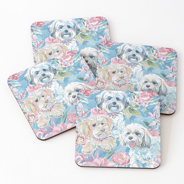 Item preview, Grandmillennial terriers  designed and sold by SophieClimaArt.